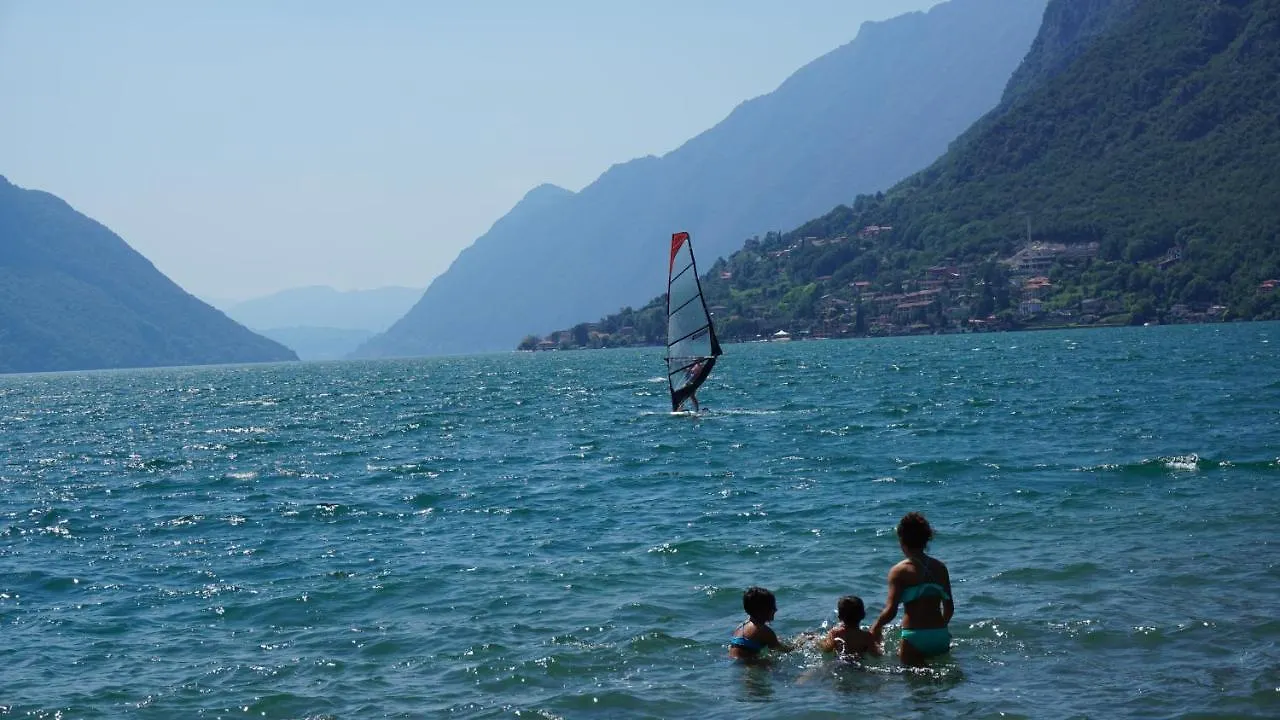 Hotel Vakantiehuis Casasdecasper - Camping Italie Porlezza Campingplatz